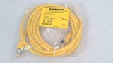 TURCK WKE 4.5T-3-RSE 4.5T/S3060, DOUBLE ENDED CORDSET, U-50810