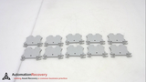 ALLEN BRADLEY 1492-J3 , GRAY FEED-THROUGH TERMINAL BLOCK