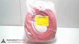 TURCK RSCD RJ45 440RD-30M, ETHERNET CABLE ASSEMBLY, U-95168