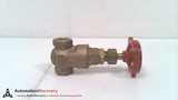 MILWAUKEE VALVE 105 1/4 GATE VALVE 125 S.W.P. 200 W.O.G.