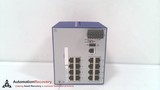 HIRSCHMANN RS20-1600T1T1SDAPHH09.1.00 ETHERNET RAIL SWITCH