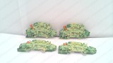 WAGO 2007-8807 PACK OF 4, 2 CONDUCTOR GROUND TERMINAL BLOCK