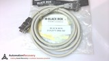 BLACK BOX EYN257T-0006-MF, RS232 SHIELDED NULL MODEM CABLE