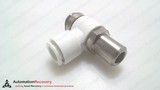SMC AS3201F-G03-12W2D, FLAME RESISTANT FLOW CONTROL W/ ONE-TOUCH ELBOW