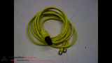 BALLUFF C49ENE04VY015MV CORDSET 4P MALE SPLITTER TWO 3 POLE FEMALE 5'