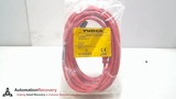TURCK RSCD RJ45 440RD-5M, ETHERNET CABLE ASSEMBLY , U-84148