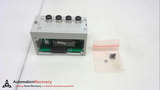 NUMATICS 239-2153, I/O MANIFOLD,  M12, 4 CONNECTORS, 0-10V