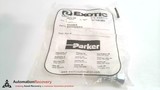 PARKER G12ZLCF - PACK OF 2, HYDRAULIC TUBE FITTING, STRAIGHT UNION