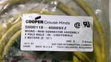 COOPER CROUSE-HINDS 5000118-4080SEZ-CORDSET 5AMP 300V 4POLE