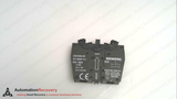 SIEMENS 3SB3400-0D, AUXILIARY CONTACT BLOCK, UI=400V, AC12 10A