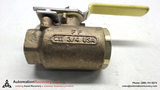 APOLLO 77-104-19, 2-WAY BALL VALVE