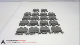 WIELAND WK 2,5/U  TERMINAL BLOCKS, 750-900V, 24-12AWG