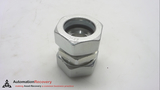 PARKER G42ZLCF, EO METRIC STRAIGHT TUBE FITTING, FLARELESS UNION, 42MM