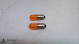 ALLEN BRADLEY 800E-N157A SERIES C , AMBER LED LAMP