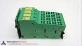 PHOENIX CONTACT 2878036, I/O TERMINAL BLOCK MODULE, 24 VDC MAX