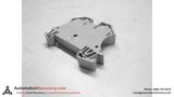 WEIDMULLER WPE-10 EARTH TERMINAL BLOCK, 10MM, 57A, SCREW CONNECTION
