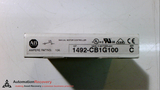 ALLEN BRADLEY 1492-CB1G100 SER C, MINIATURE CIRCUIT BREAKER