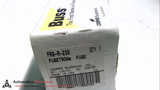 BUSSMANN FRS-R-200-TIME DELAY FUSE, 200A, 600V,