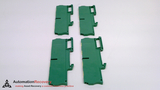 ALLEN BRADLEY 1492-LG4Q  SERIES A , GREEN TERMINAL BLOCKS