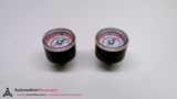 SMC G46-P10-02-L-X30,  PRESSURE GAUGE, 150PSI, 1 5/8