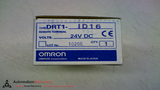 OMRON DRT1-ID16 REMOTE TERMINAL 16 INPUTS 24VDC 10MA