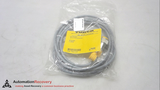 TURCK WK 4T-3-RYM 30/CS10329,DOUBLE-ENDED CORDSET, 3 METER,U-38350