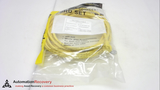 TPC CF24G25M004 CORDSET 4-POLE 90 DEGREE MALE/STRAIGHT FEMALE