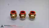 SMC KQ2H13-37AS  PNEUMATIC ADAPTER, MALE, BRASS, 1/2