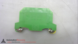 SIEMENS 8WA1 011-1PF00, PE TERMINAL, GREEN / YELLOW, 2.5MM2