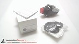 ALLEN BRADLEY 800H-BR6AY SERIES G, 30MM MOMENTARY PUSH BUTTON 800H PB 800H-BR6AY Series G