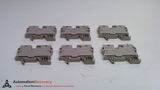 WEIDMULLER ZDU 10  BEIGE TERMINAL BLOCK STANDARD