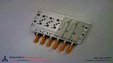 SMC PNEUMATIC MANIFOLD WITH ATTACHED PART NUMBER VVQZ2000-10A-5(3) SMC