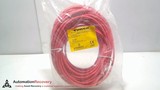 TURCK RSCD RJ45 440RD-15M, ETHERNET CABLE ASSEMBLY, U-84146
