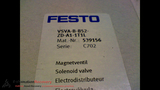 FESTO VSVA-B-B52-ZD-A1-1T1L, SOLENOID VALVE, 539156
