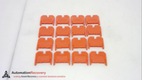 SIEMENS 8WA1011-1BG22 - QTY 16, ALPHA-FIX THROUGH-TYPE TERMINAL BLOCK