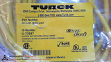 TURCK RK 4.43T-18-RS 4.43T, EUROFAST DOUBLE-ENDED CORDSET, U-73587