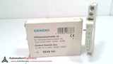 SIEMENS 5SX9 101, AUXILIARY CONTACT SWITCH FOR CIRCUIT BREAKERS