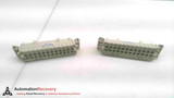 HARTING HAN 24E-F-C - QTY 2, INDUSTRIAL FEMALE CONNECTOR, 09330242702