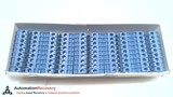 SIEMENS 8WA1011-1BG11 -PACK OF 72, BLUE THROUGH-TYPE TERMINAL BLOCK