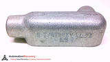 OZ GEDNEY LL-75, CONDUIT 90Âº ELBOW BODY, 3/4 INCH