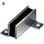 Industrial Magnetics MAG-MATE® High Heat Rectangular Ceramic Magnet, 3-1/4