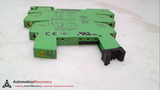 PHOENIX CONTACT PLC-BSC-24DC/1/ACT RELAY BASE, 2966058