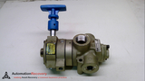 ROSS 2783B4075, MANUAL LOCKOUT VALVE, BODY SIZE: 3/4