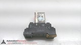 OMRON MY4N-D2 W/ ATTACHED 2-M4X10, SOLID STATE RELAY W/ SOCKET BASE
