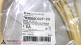 DANIEL WOODHEAD 703000D02F120-MICRO-CHANGE 3P FEMALE CORDSET