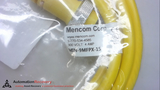 MENCOM MIN-9MFPX-15 DBL-END CORDSET, MALE/FEMALE, STRAIGHT, 9 POLE,