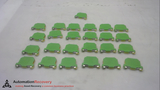 SIEMENS 8WA1011-1PH00 TERMINAL BLOCKS, 6MM2,