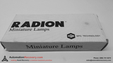 SPC TECHNOLOGY 10C7DC MINIATURE LAMPS INCANDESCENT 120V 10WATTS
