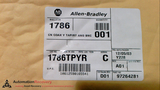 ALLEN BRADLEY 1786-TPYR SERIES C CABLE CONTROLNET Y-TAP/RIGHT ANGLE