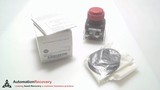 ALLEN BRADLEY 800H-R6A4 SERIES G, 30MM BOOTED MOMENTARY PUSH BUTTON 800H-R6A4 Series G